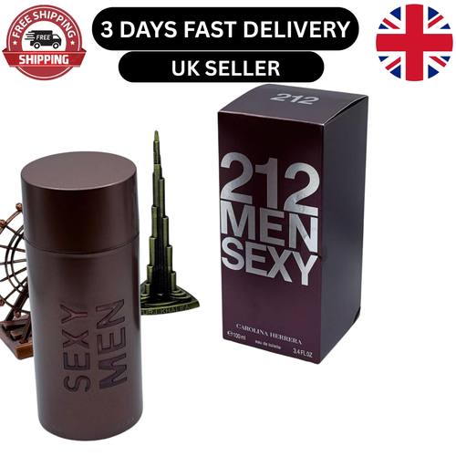 Carolina Herrera 212 Sexy Men Eau de Toilette 100ml for Men