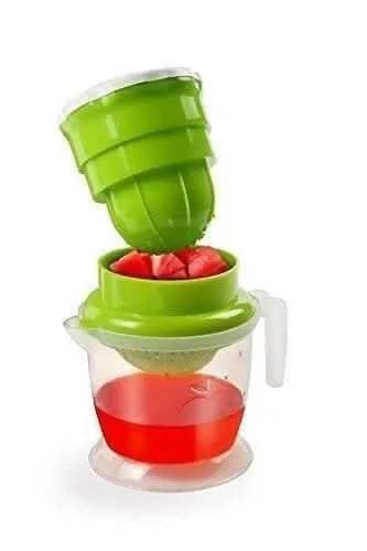 2 in 1 Hand Press Manual Fresh Fruit Juicer