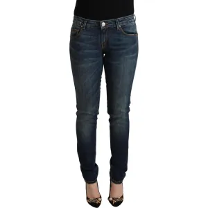 Acht Elegant Slim Fit Low Waist Denim Jeans