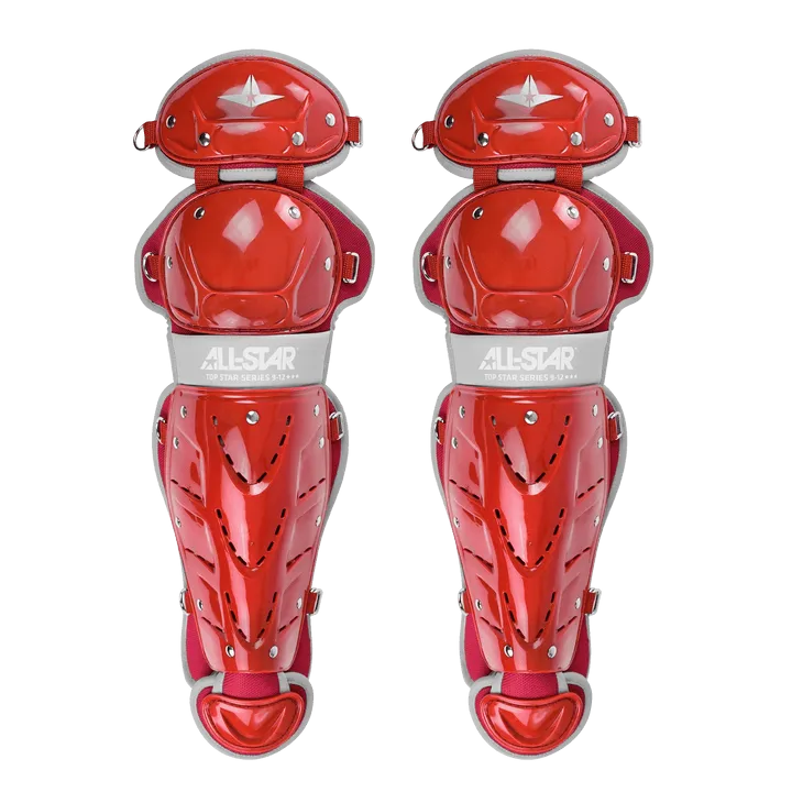 All Star Top Star Series Catchers Leg Guards Ages 7-9