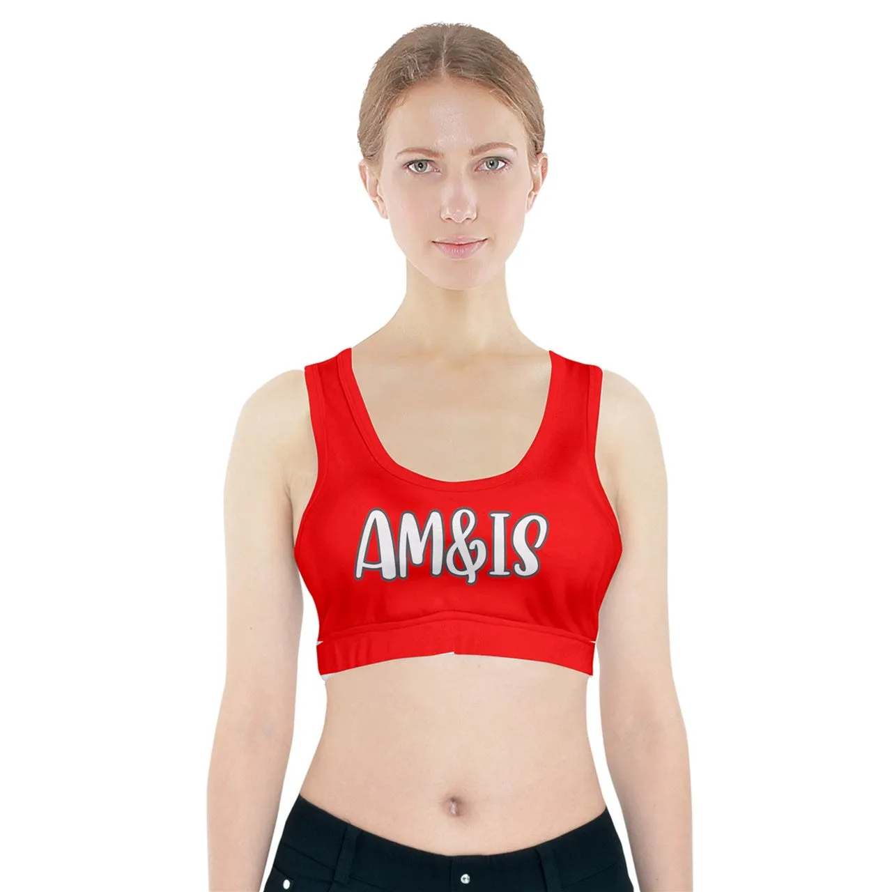 Am&Is Activewear Sports Bra With Pocket - 6 colors