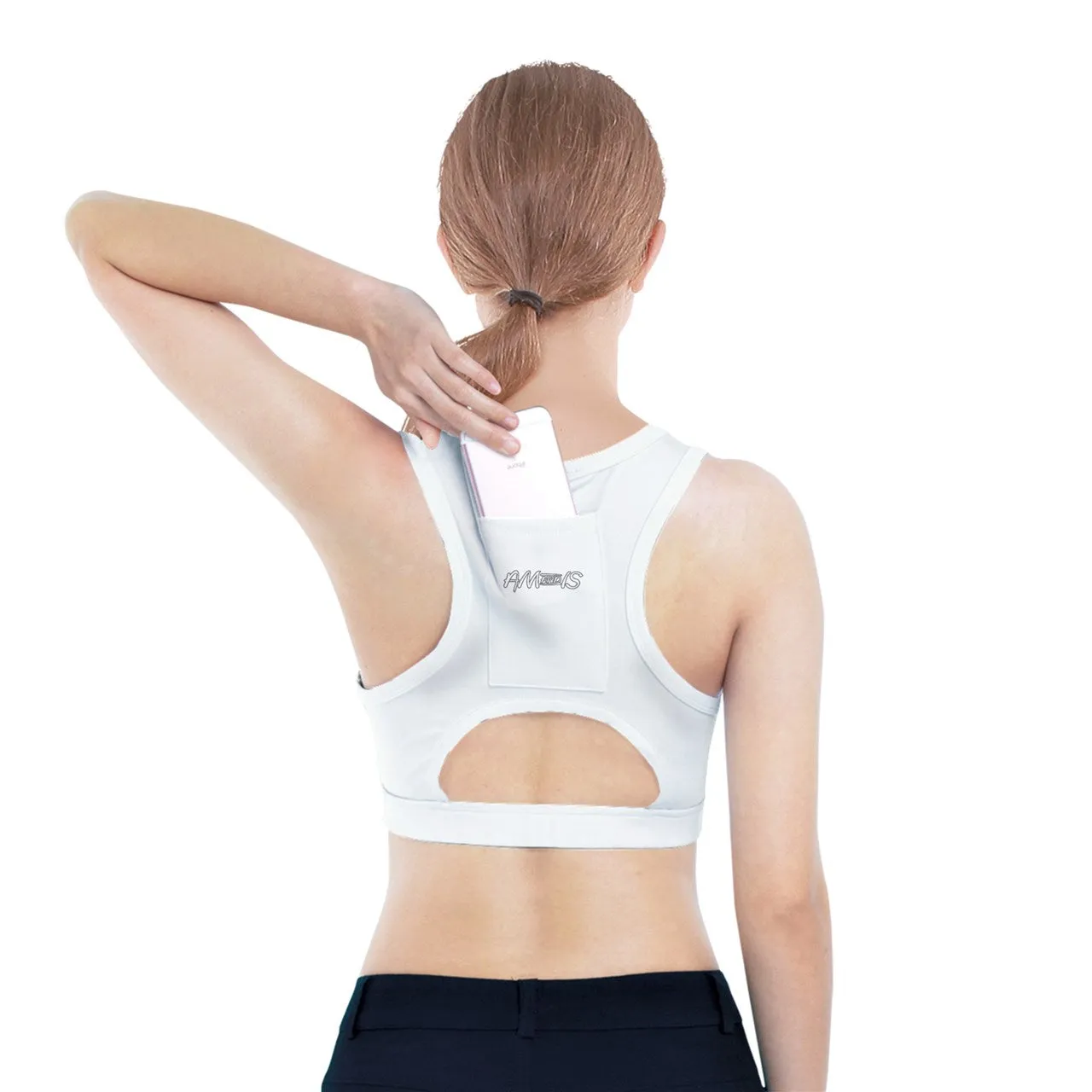 Am&Is Activewear Sports Bra With Pocket - 6 colors