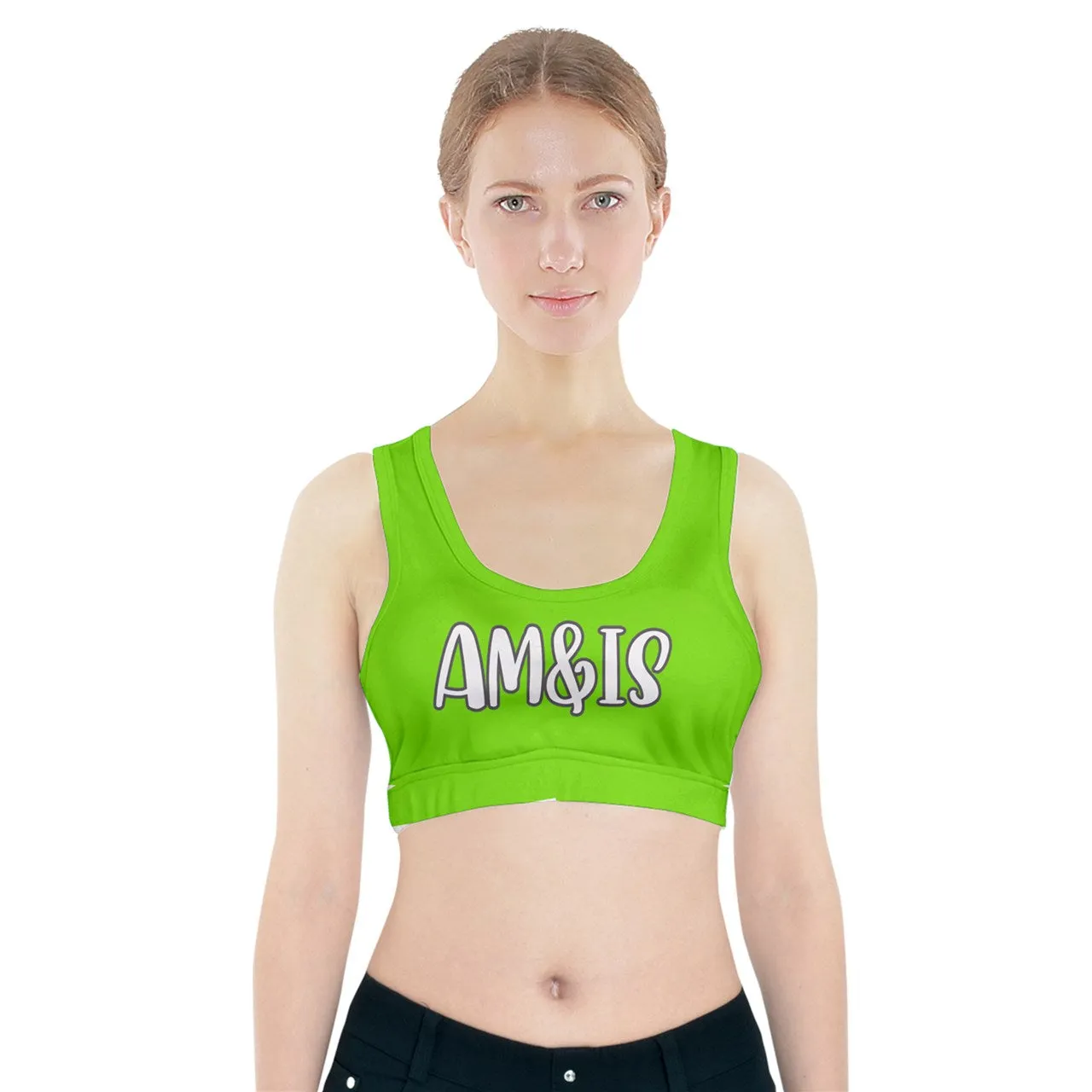 Am&Is Activewear Sports Bra With Pocket - 6 colors