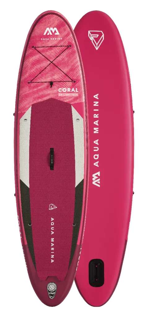 Aqua Marina 10’2” Coral 2021 Inflatable Paddle Board All-Around Advanced SUP