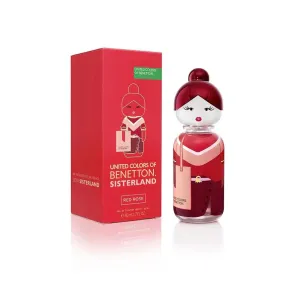 Benetton Sisterland Red Rose EDT For Women 80ml