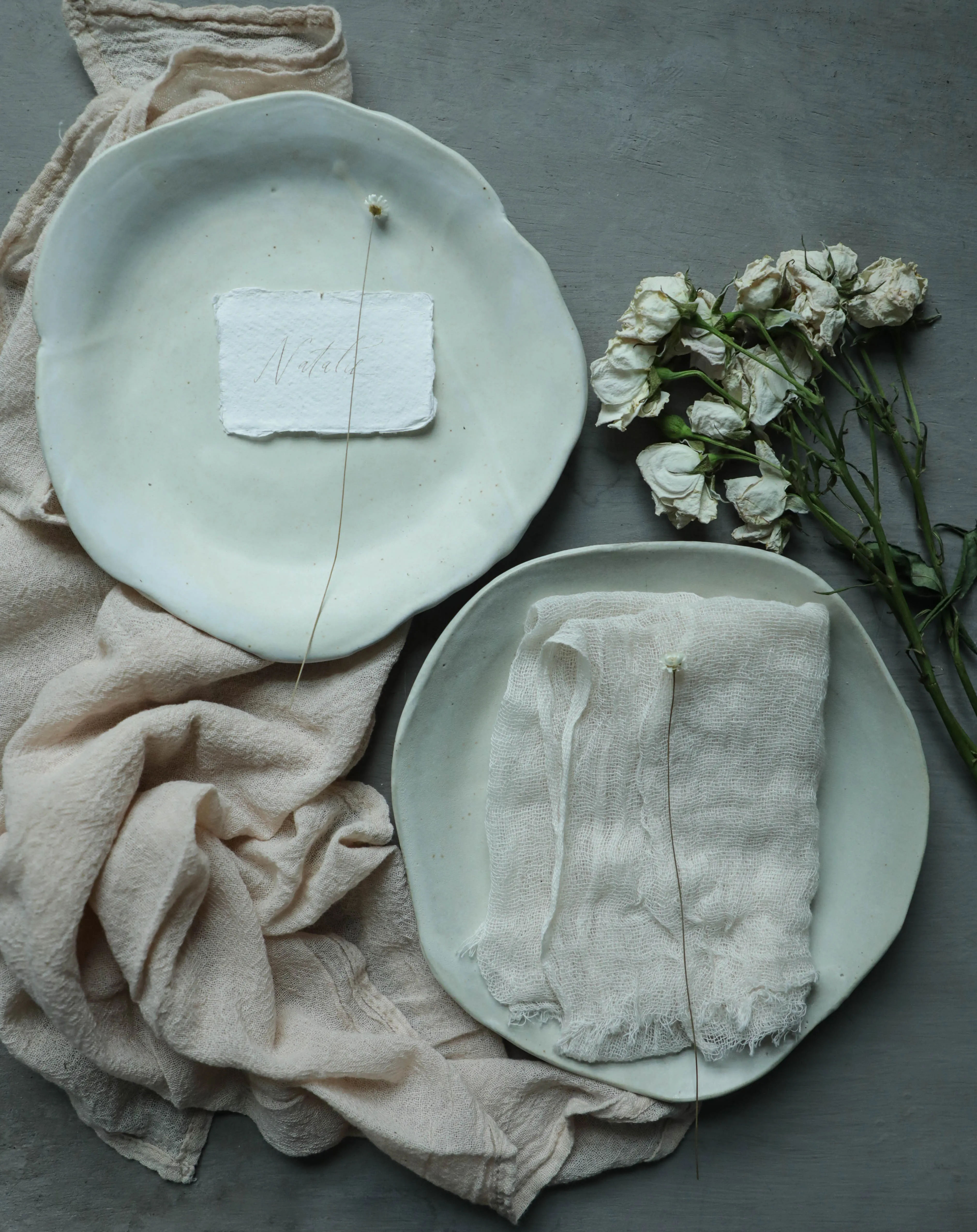 Blush Napkins / Plant Dyed Napkin Sets