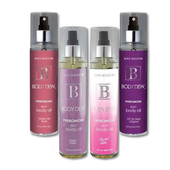 Silky Pheromone-Infused Body Oil by Body Boudoir: Enhance and Nourish Your Skin