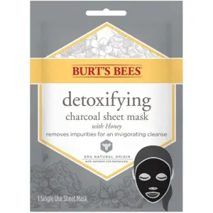 Burt's Bees Detoxifying Charcoal Sheet Mask with Honey 0.33 oz. Mask