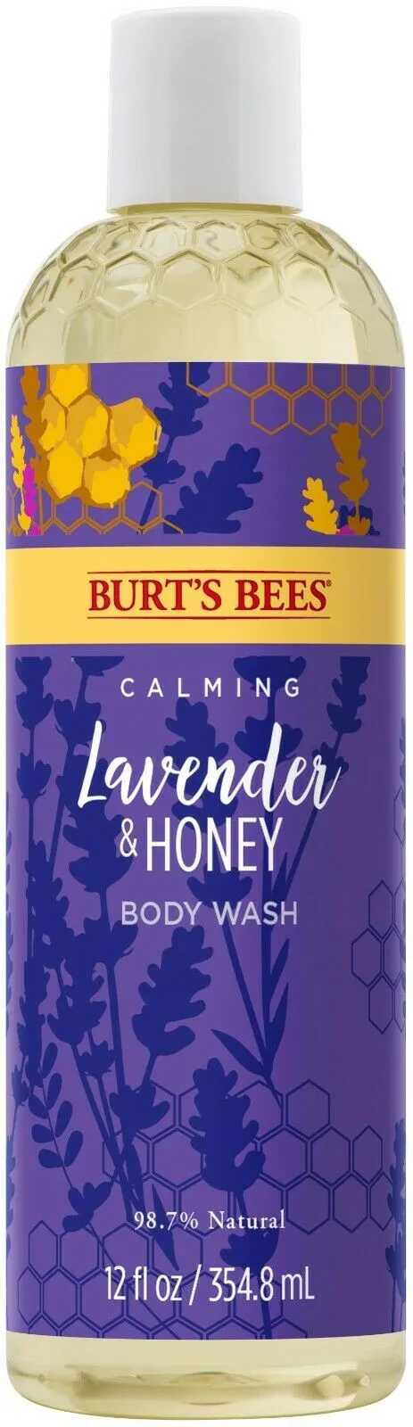 Burt's Bees Lavender & Honey Body Wash 12 fl oz.