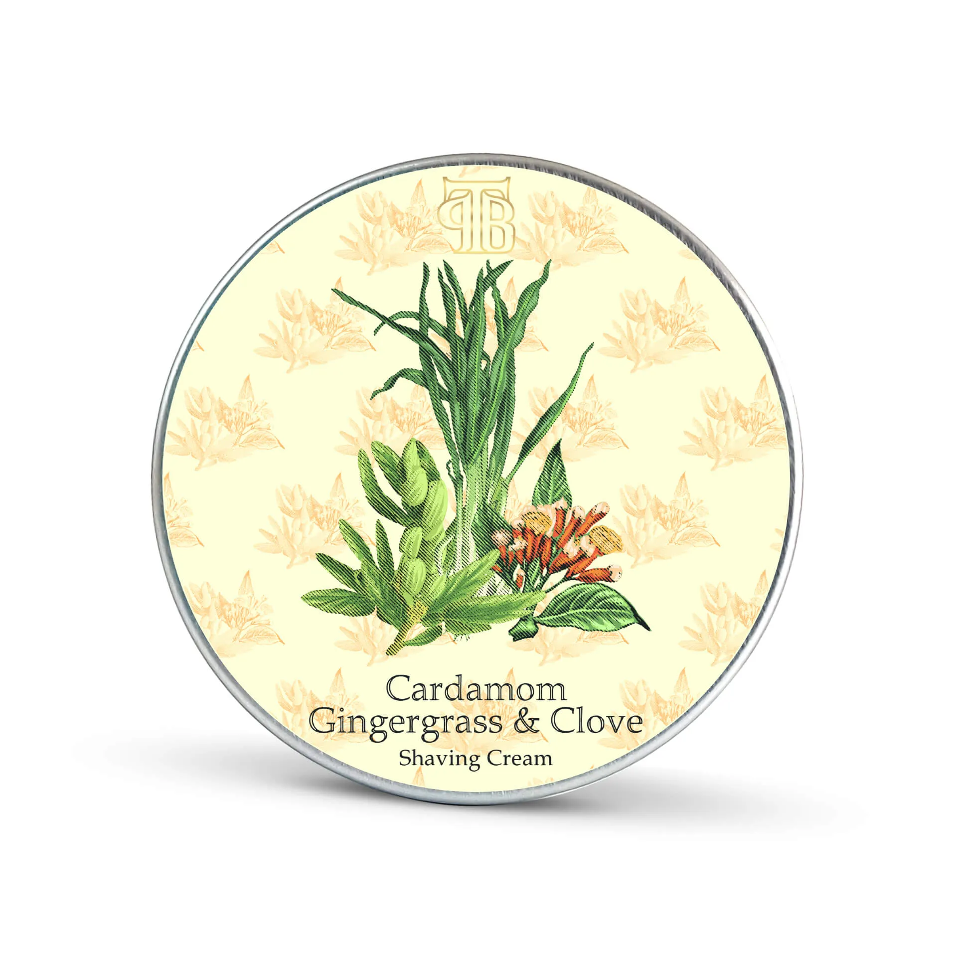 Cardamom, Gingergrass & Clove Shaving Cream