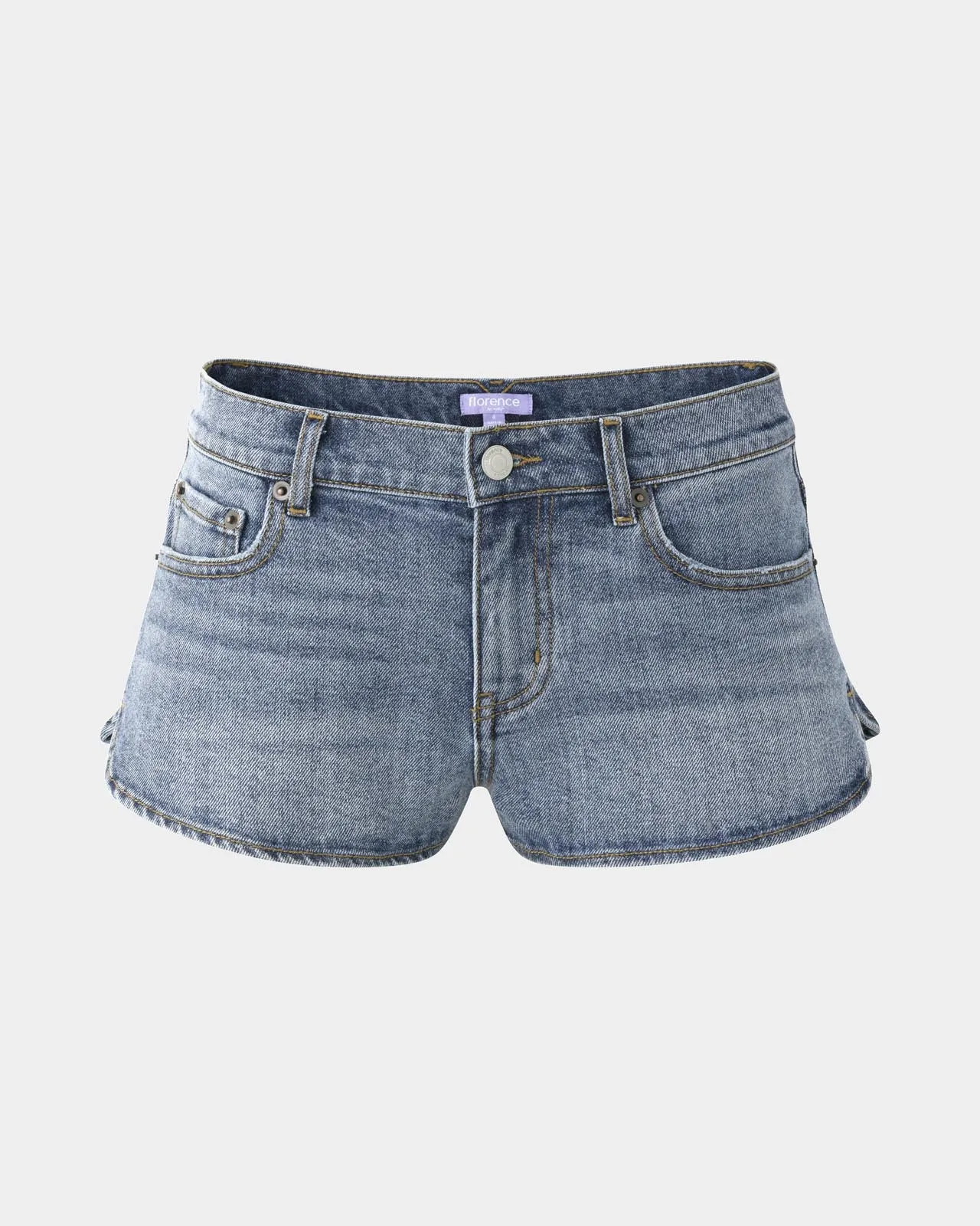 Cheeky Low-Rise Denim Short