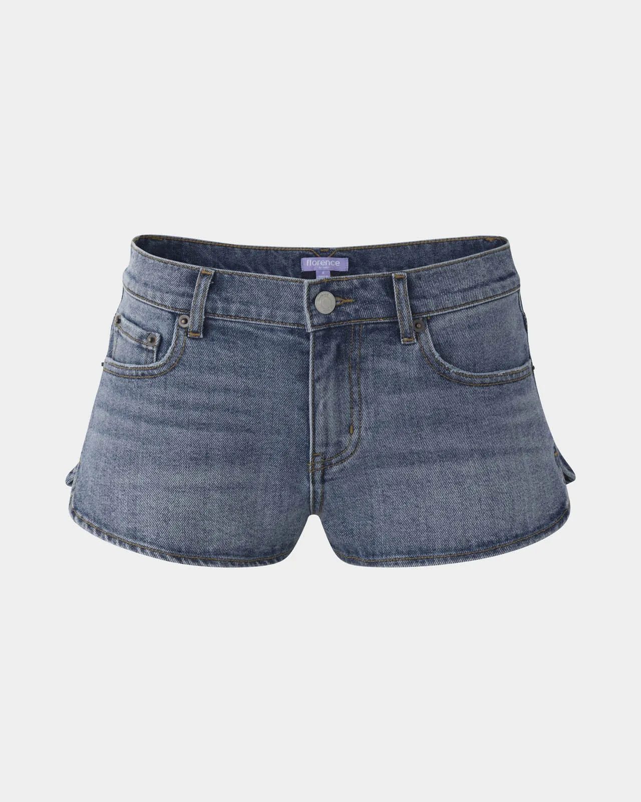 Cheeky Low-Rise Denim Short