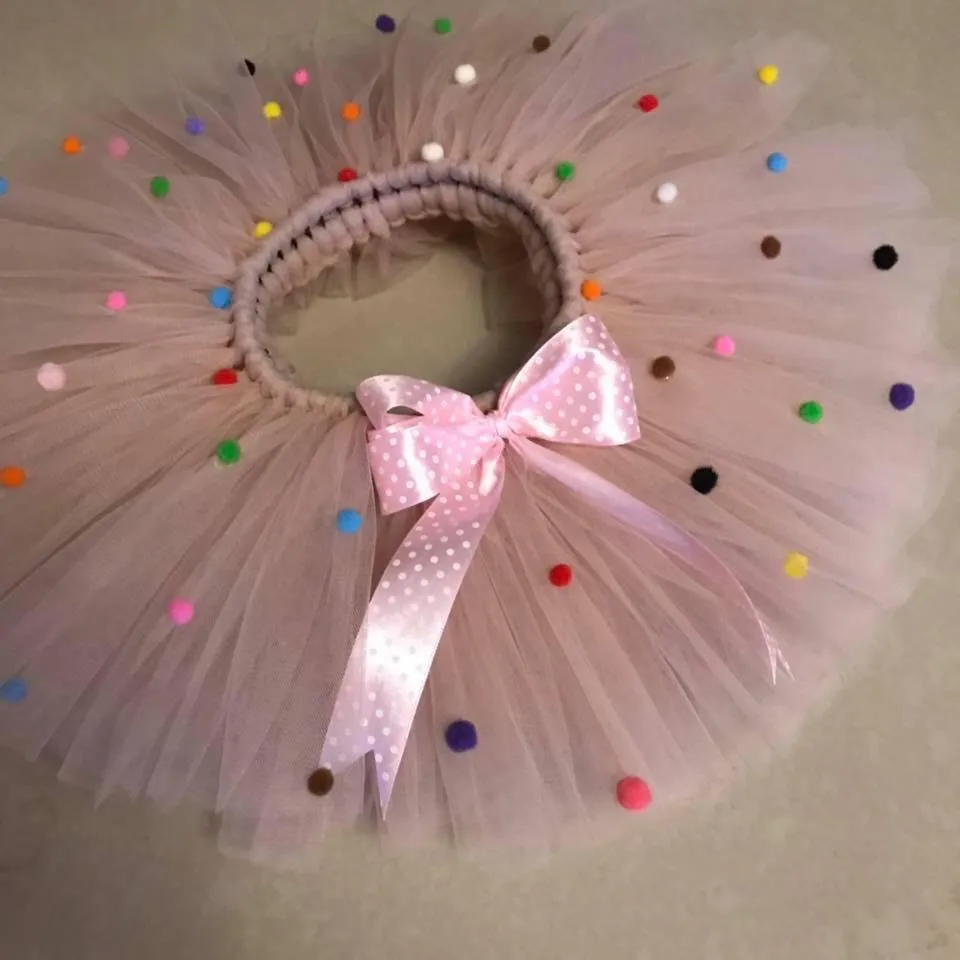 Confetti Sprinkle Tulle Tutu: Whimsical Pastel Wonders