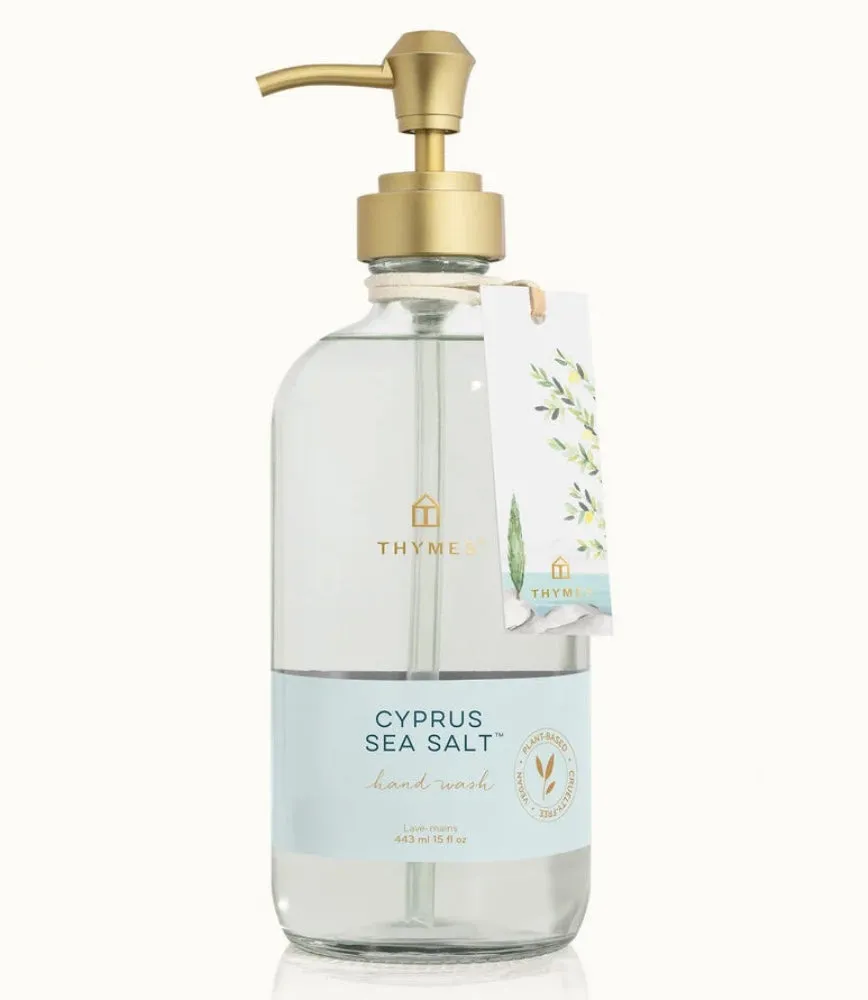 Cyprus Sea Salt Hand Wash by Thymes