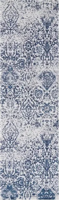 Damask DAS06 Ivory/Navy Rug