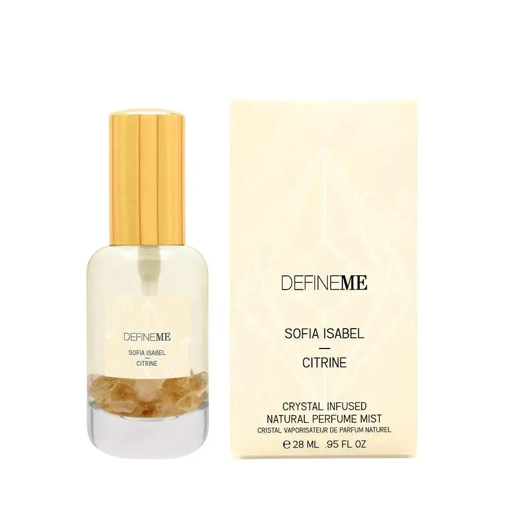 DEFINEME Citrine Crystal Infused Natural Perfume