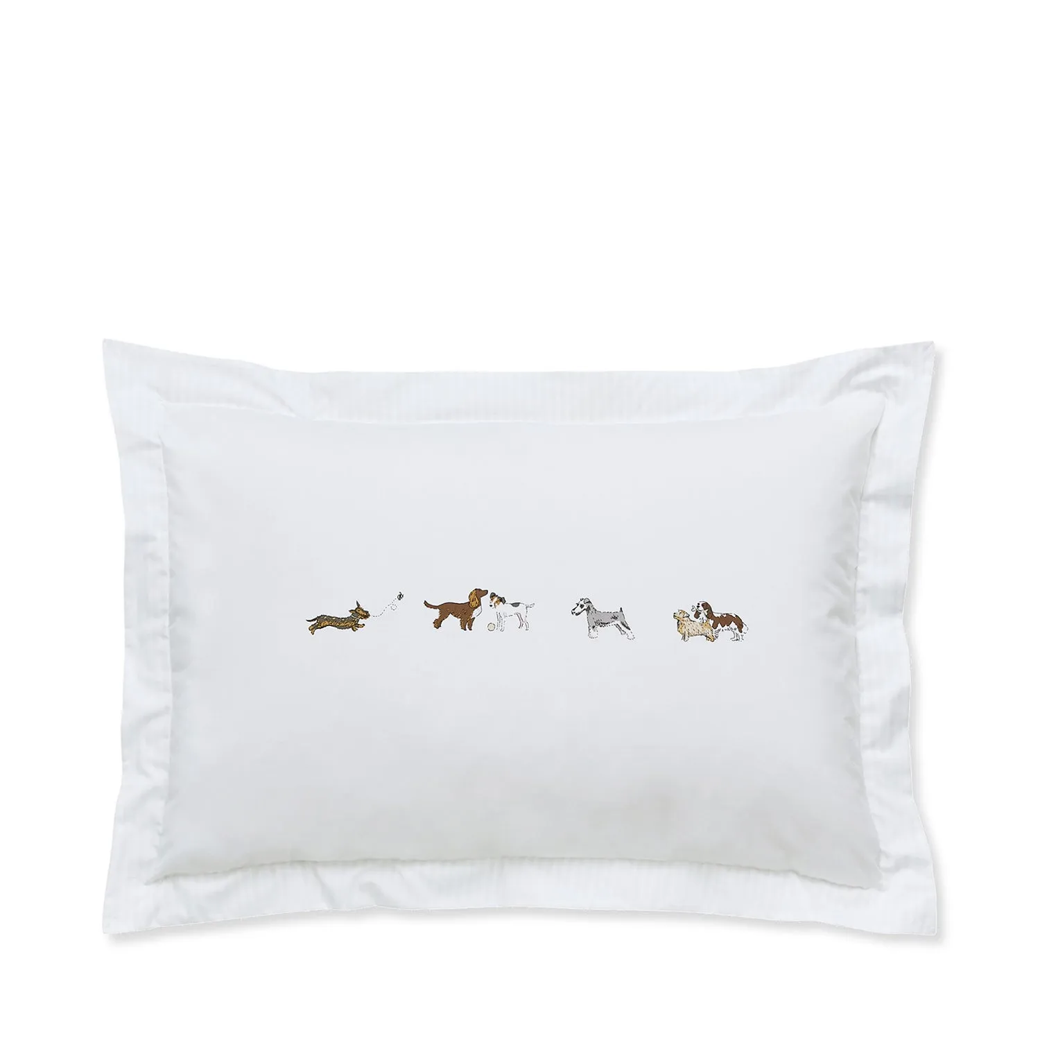 Doggy Daycare Pair of Oxford Pillow Cases