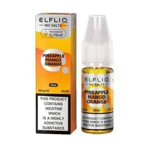 ELFLIQ Pineapple Mango Orange 10ml Nicotine Salt E-Liquid