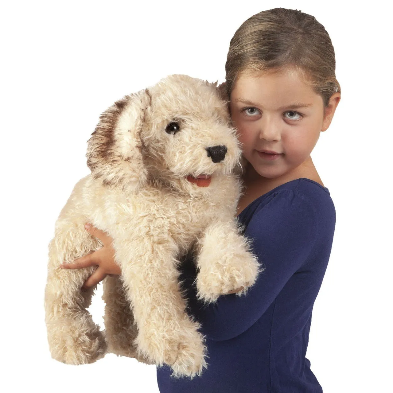 Folkmanis Large Labradoodle Hand Puppet