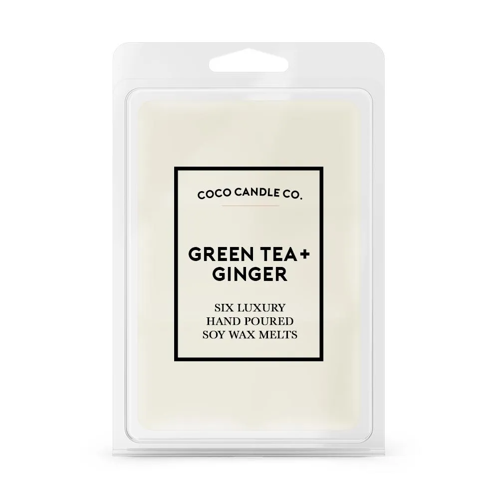 Green Tea & Ginger Wax Melts