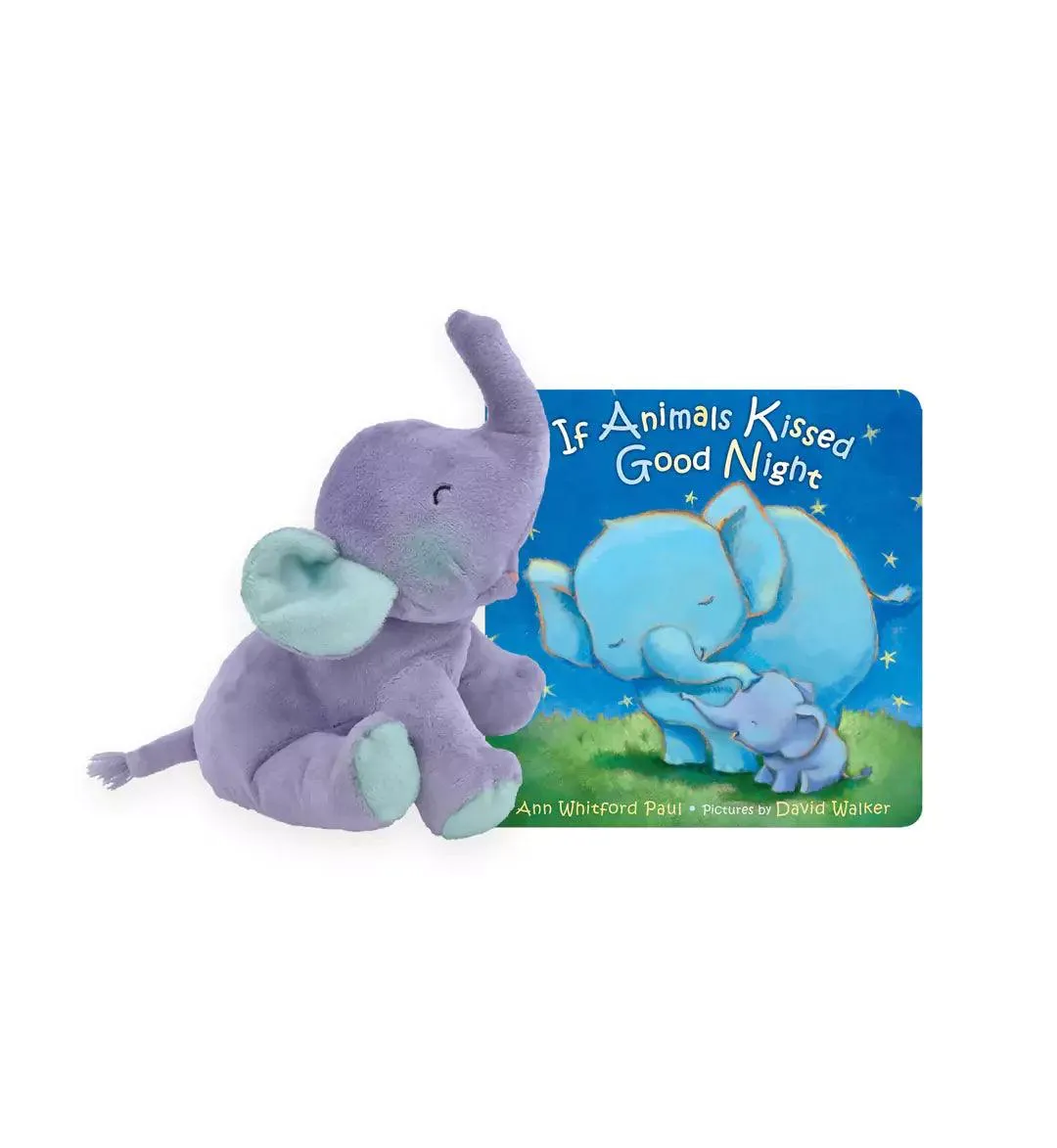 If Animals Kissed Goodnight Elephant Plush Stuffed Animal