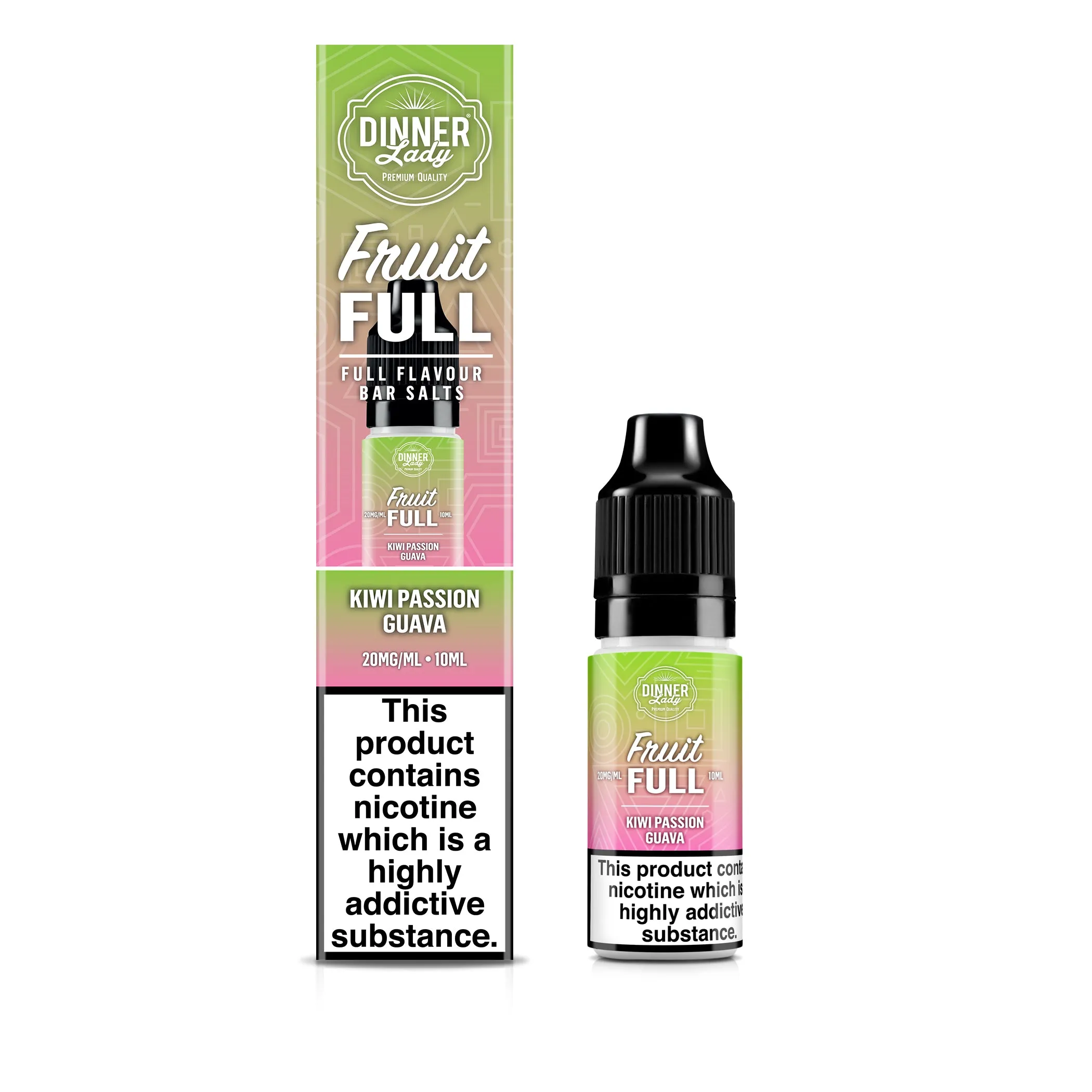 Kiwi Passion Guava Bar Salts 50:50 10ml E-liquid