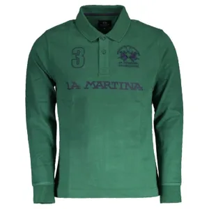 La Martina Elegant Long-Sleeved Jersey Polo