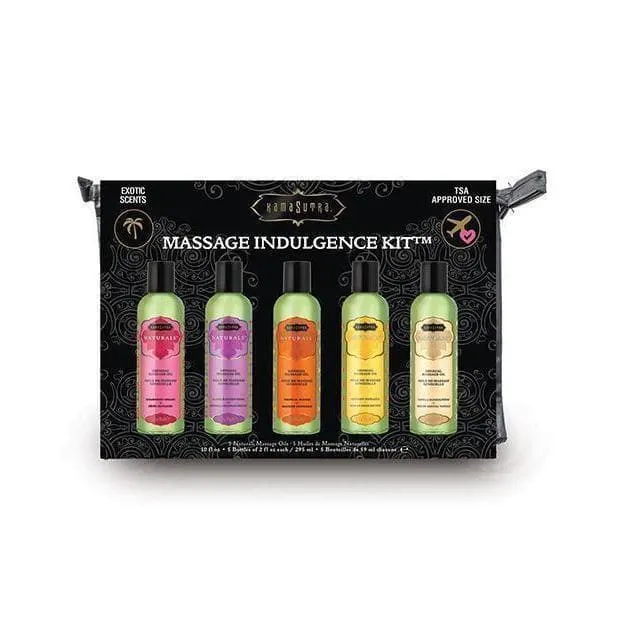 Massage Indulgence Kit Aromatherapy Natural Massage Oils 2 Oz