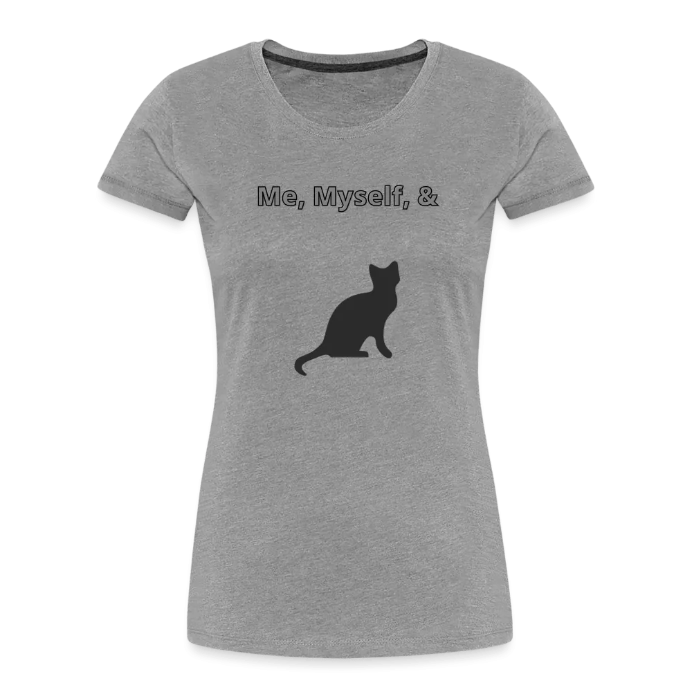 Me, Myself, & Cat Premium Women’s Organic T-Shirt