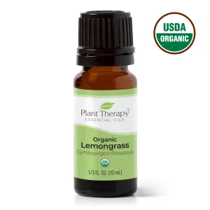 Organic Lemongrass Essential Oil