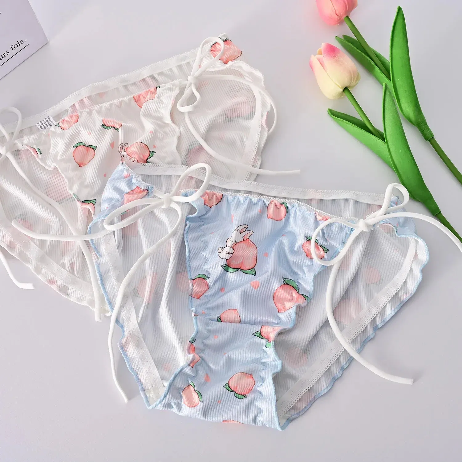 Peach Bunny Perfection Panties