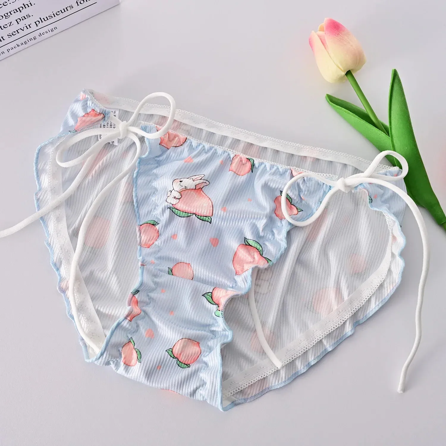 Peach Bunny Perfection Panties