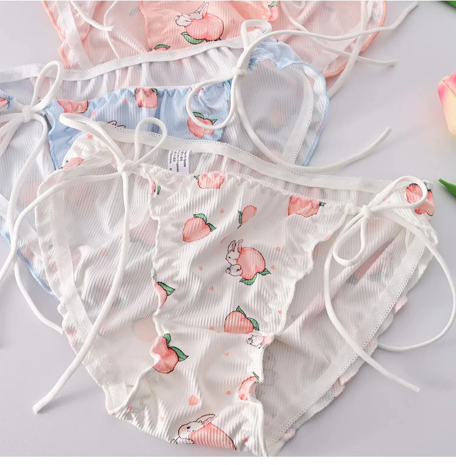 Peach Bunny Perfection Panties