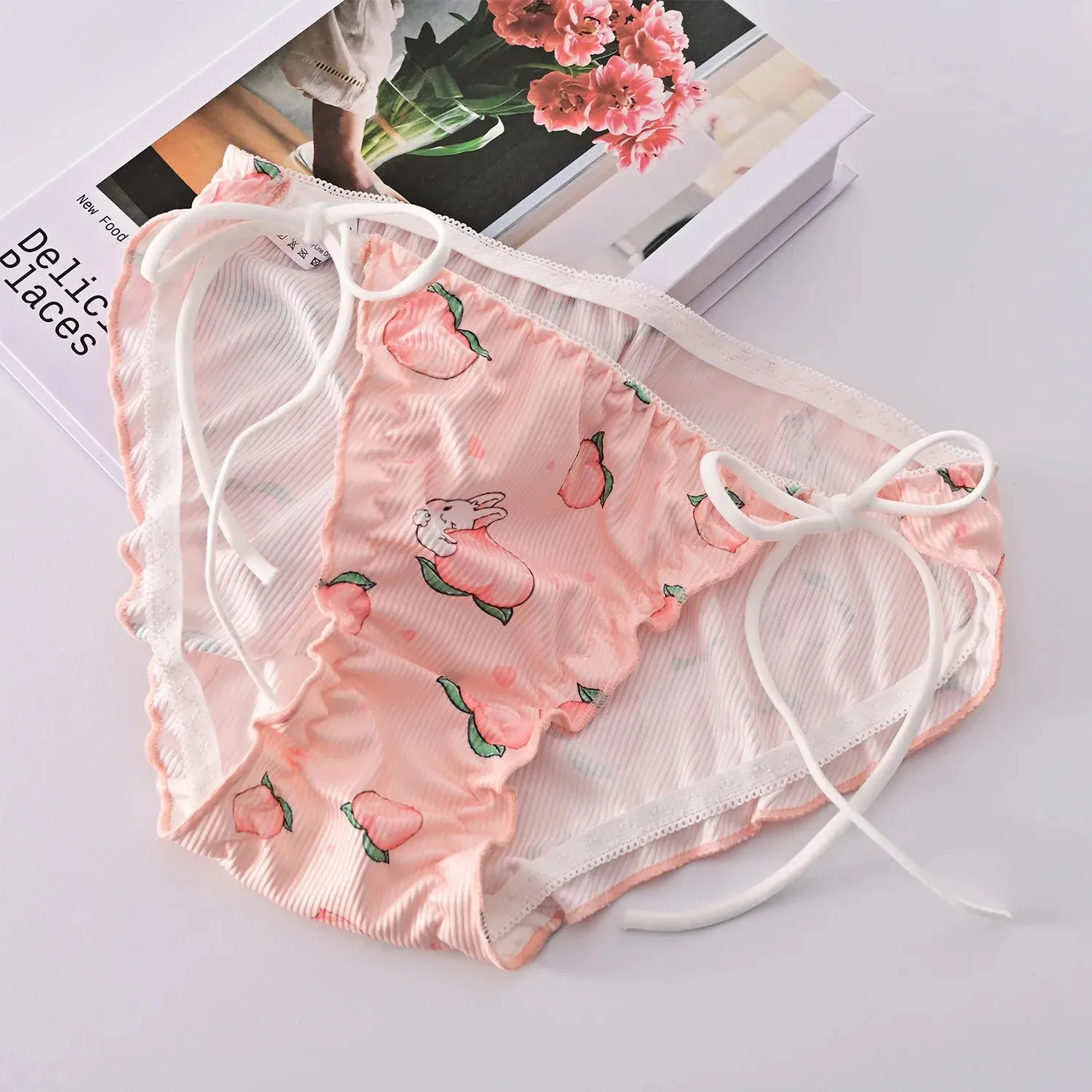 Peach Bunny Perfection Panties