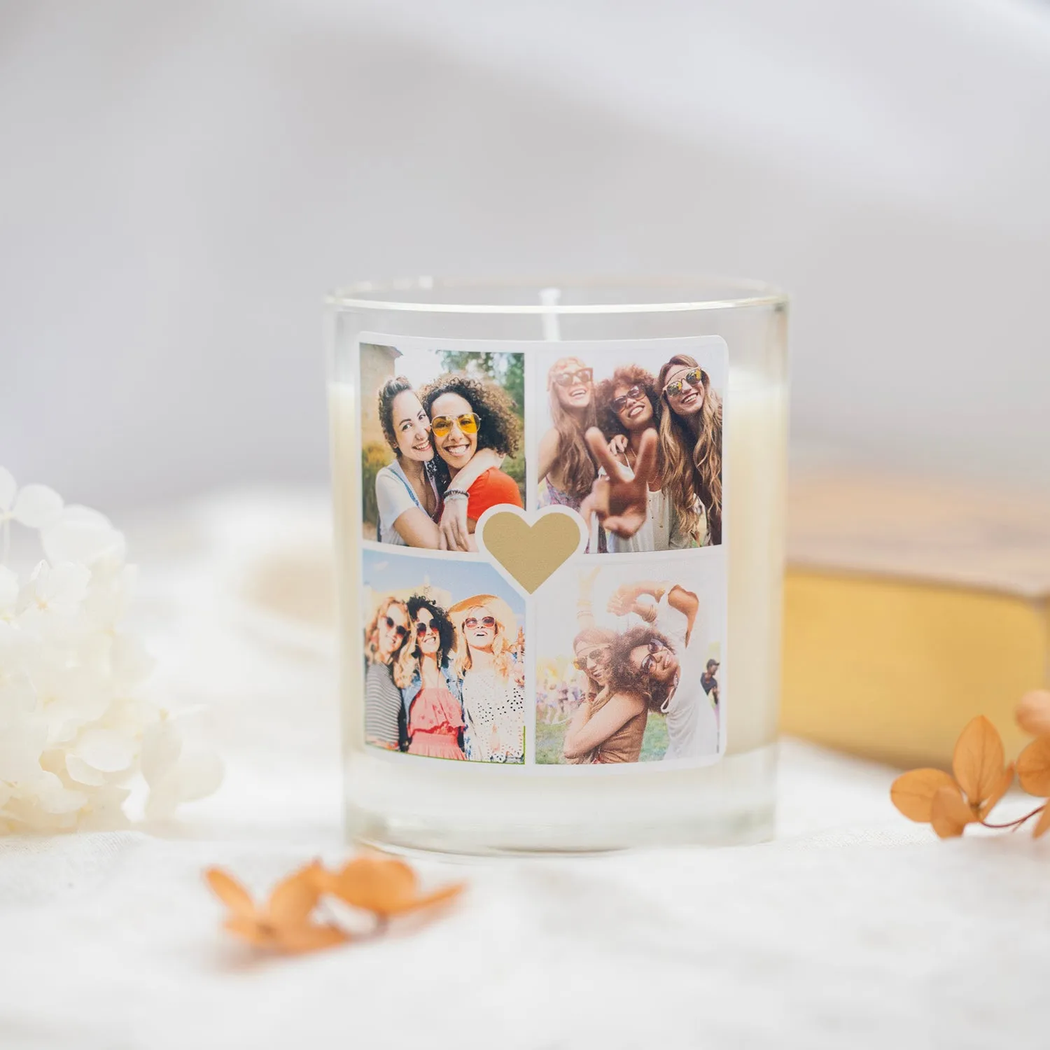 Personalised Photo Candle