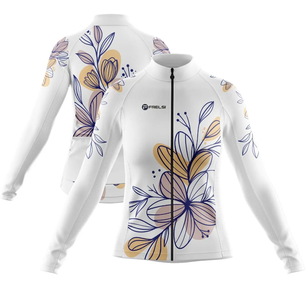 Petal Power | Women's Long Sleeve Cycling Jersey