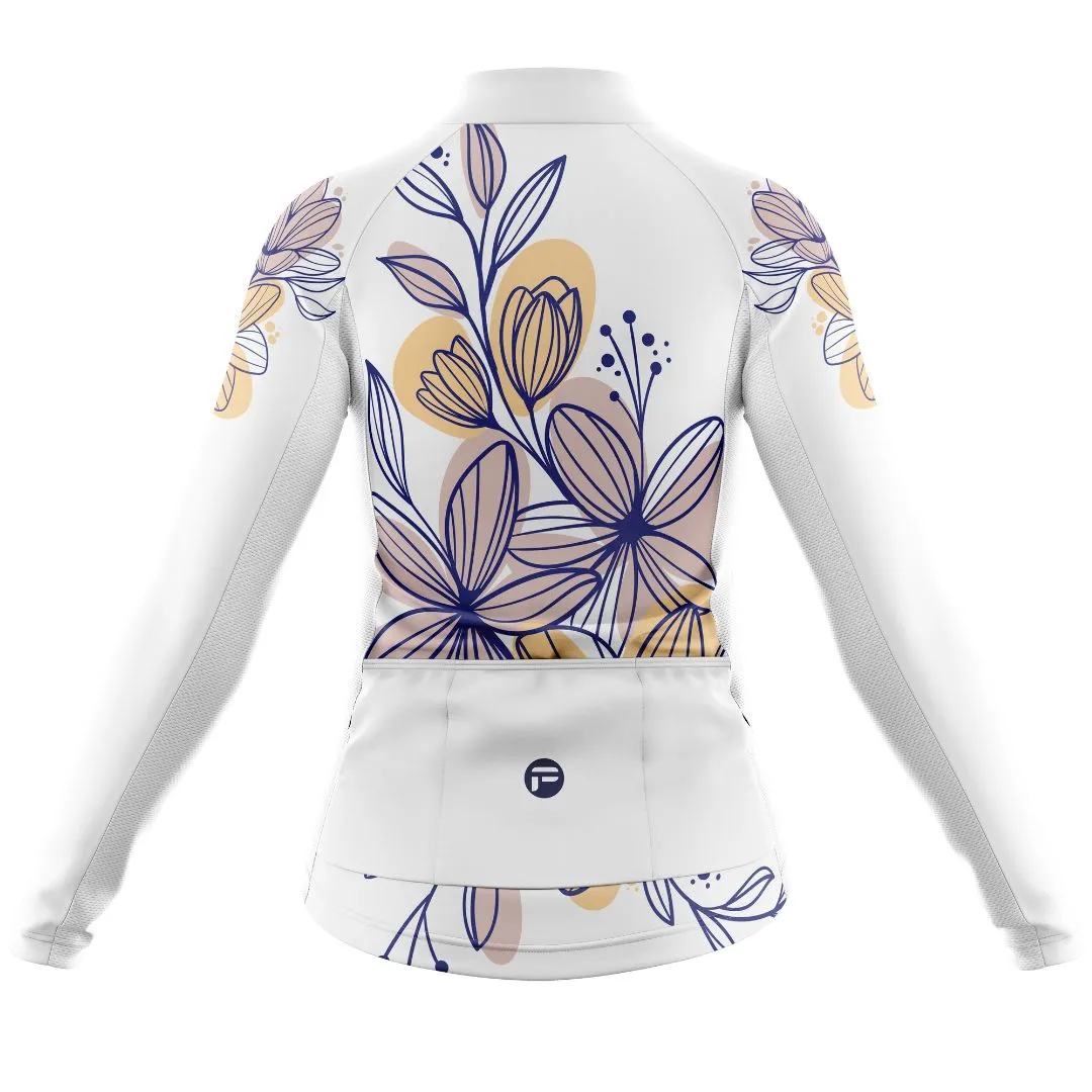 Petal Power | Women's Long Sleeve Cycling Jersey