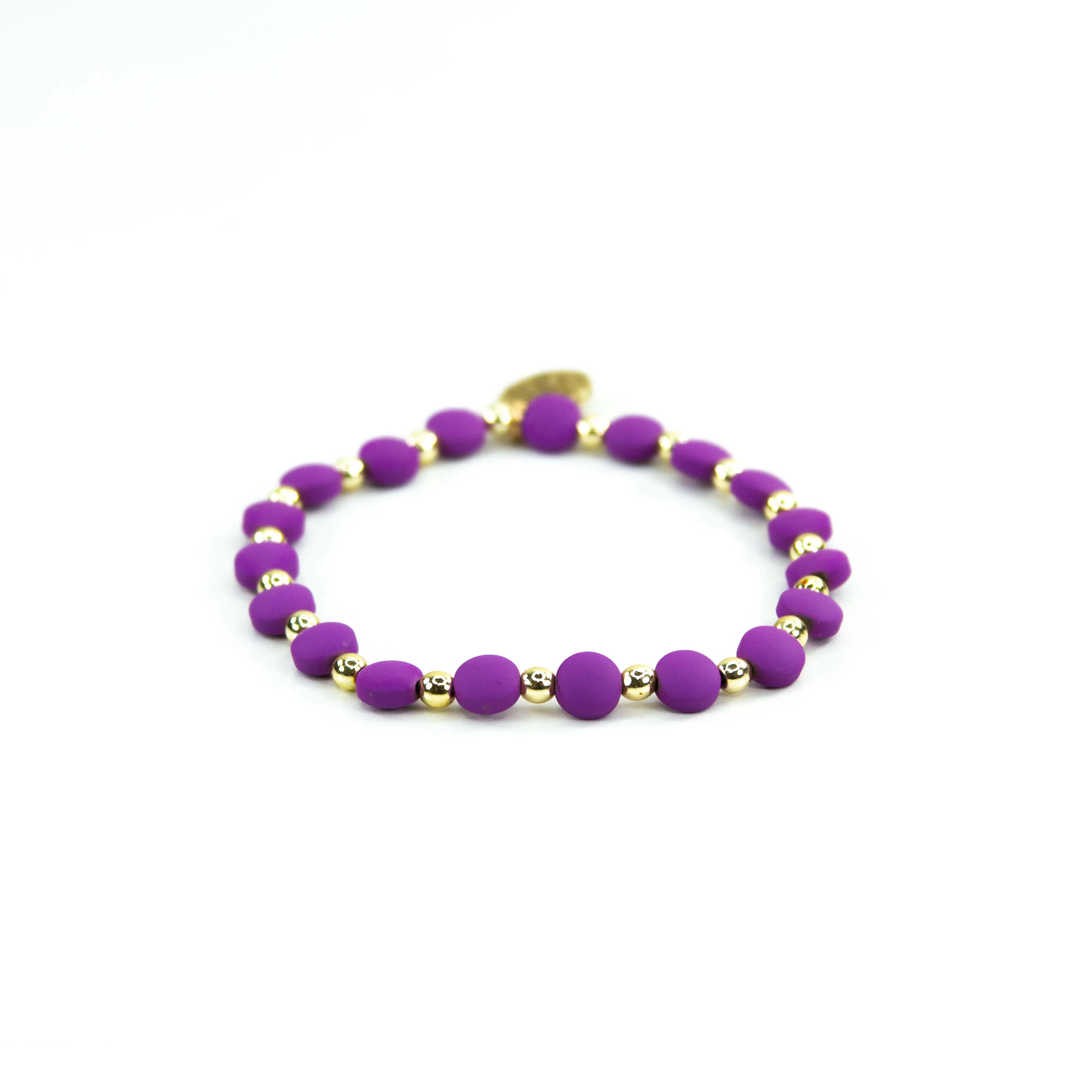 Purple Mix Bead Bracelets