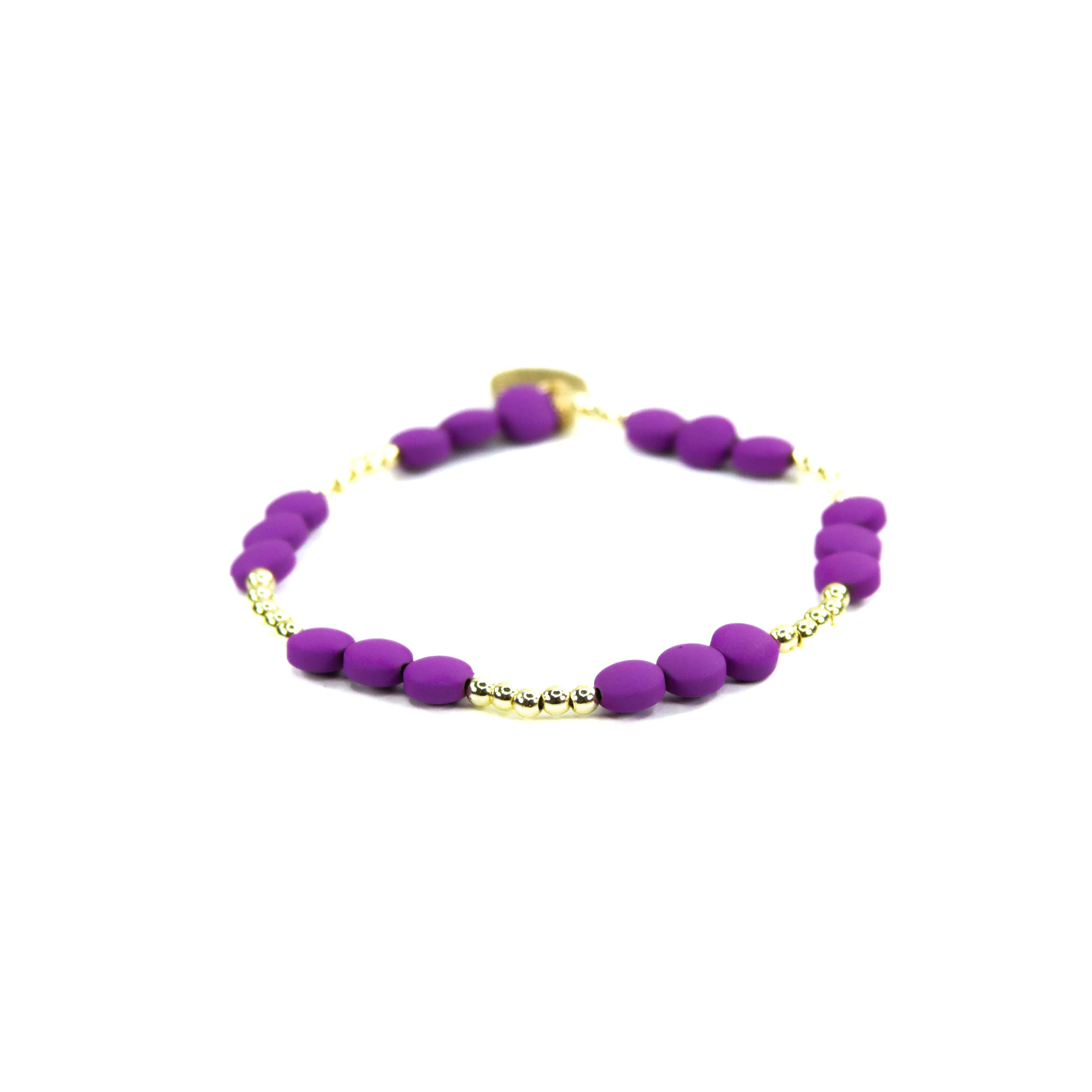 Purple Mix Bead Bracelets