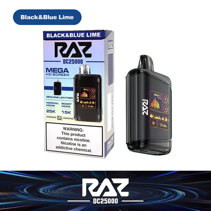 Raz DC25000 25K Puff Rechargeable Disposable Device – 25000 Puffs