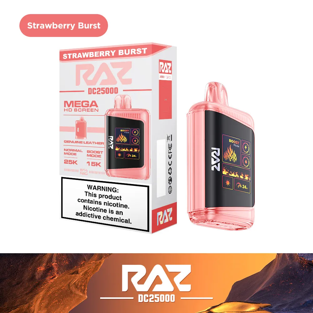 Raz DC25000 25K Puff Rechargeable Disposable Device – 25000 Puffs