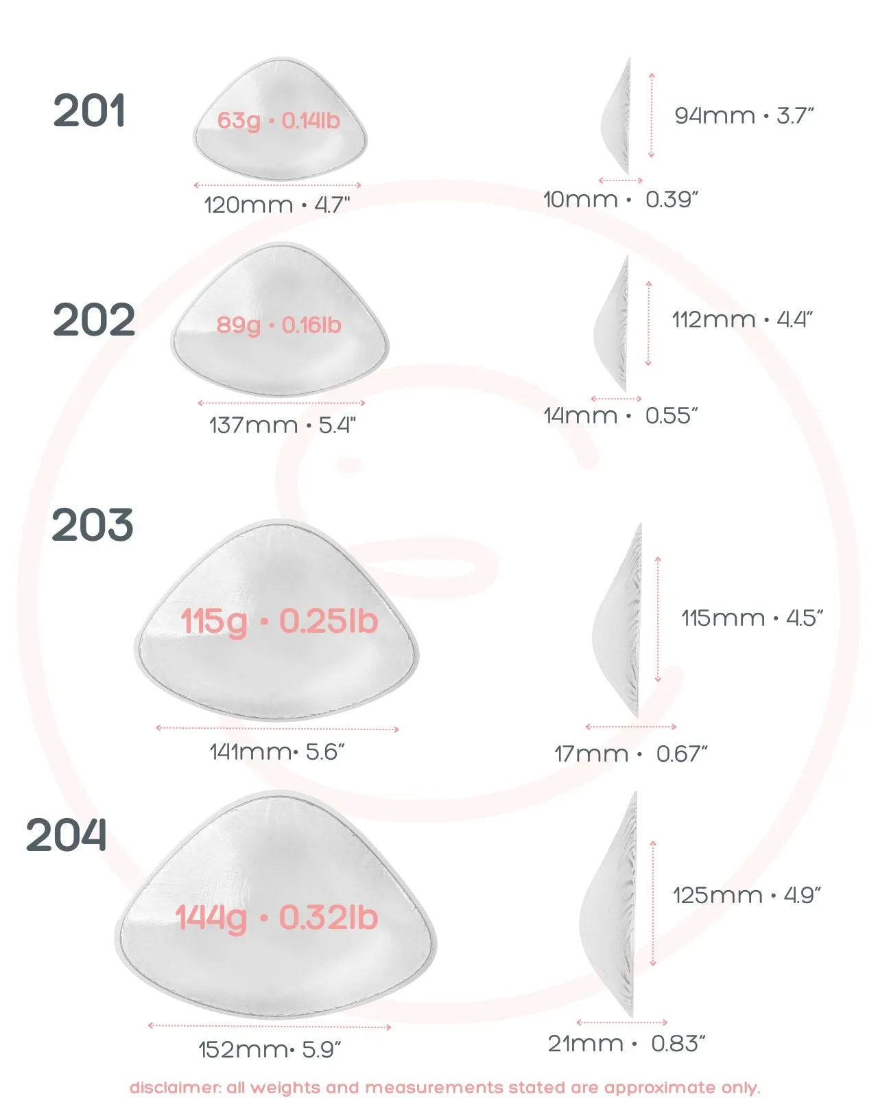 Silicone Bra Insert by Evenly