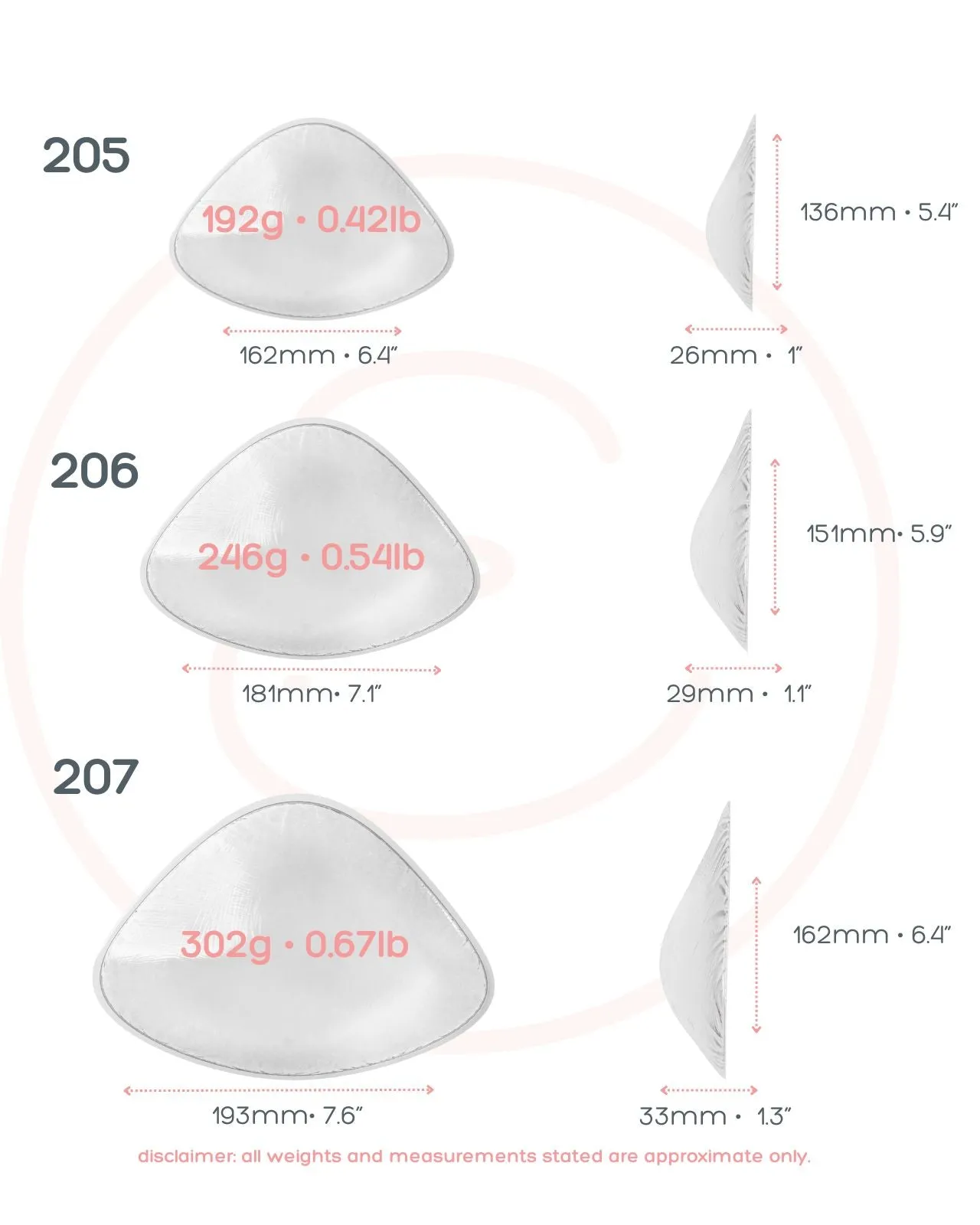 Silicone Bra Insert by Evenly