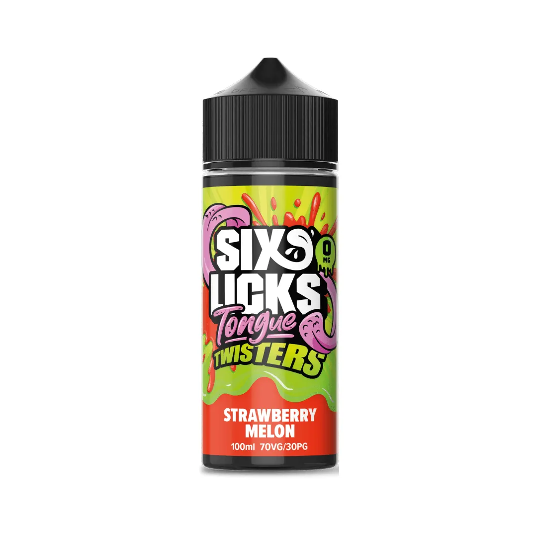 Six Licks Tongue Twister 100ml Shortfill