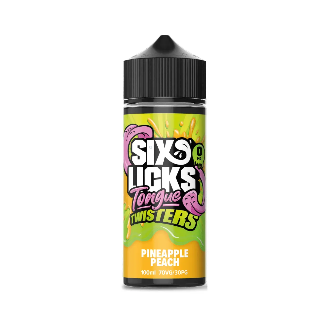 Six Licks Tongue Twister 100ml Shortfill