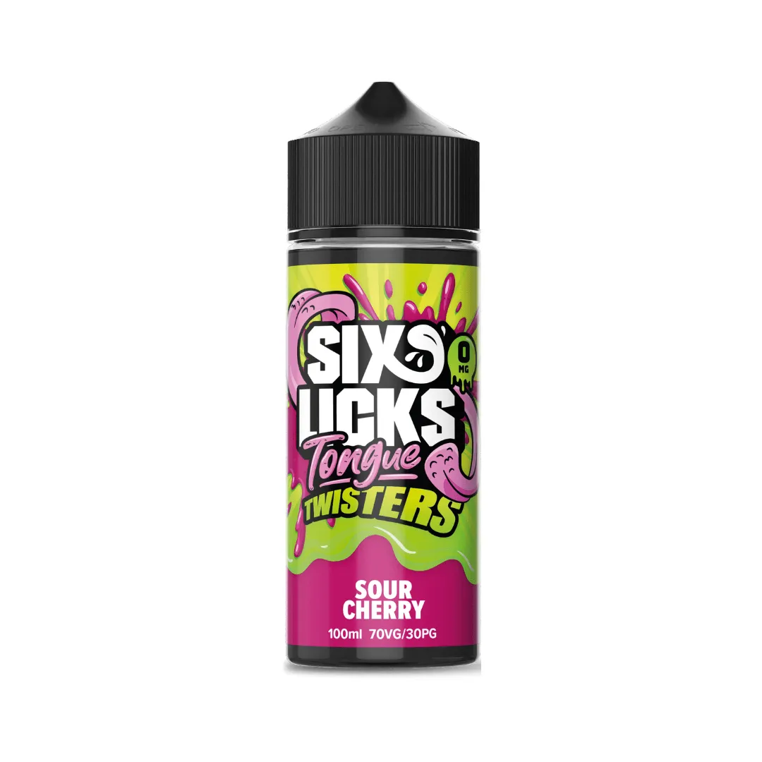 Six Licks Tongue Twister 100ml Shortfill