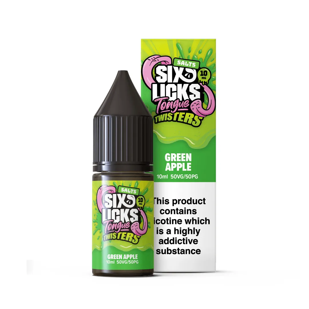 Six Licks Tongue Twisters 10ml Salt