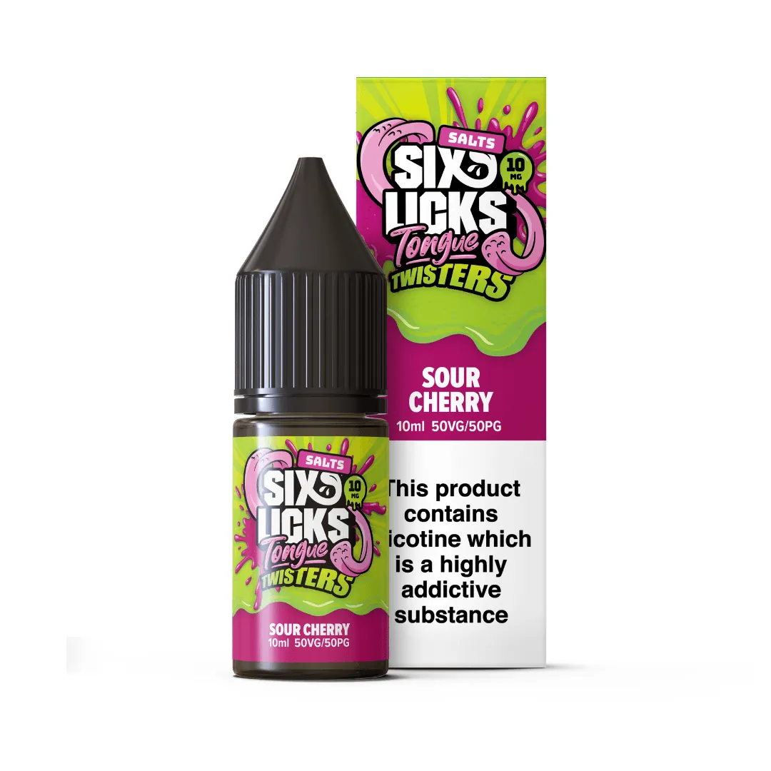 Six Licks Tongue Twisters 10ml Salt