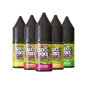 Six Licks Tongue Twisters 10ml Salt