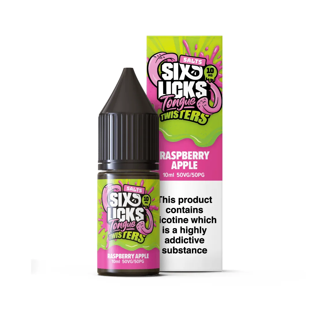 Six Licks Tongue Twisters 10ml Salt